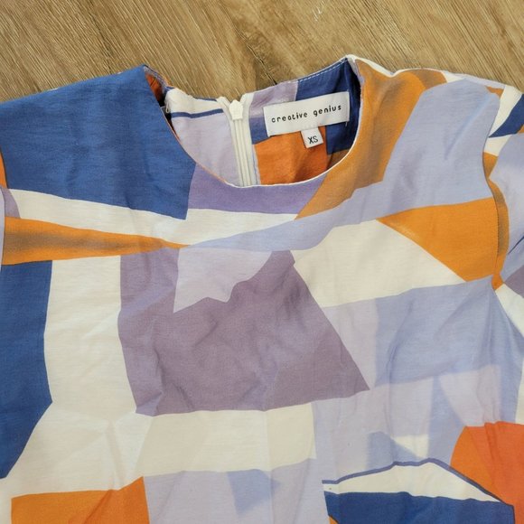 Creative Genius retro style midi dress, size XS - Picture 3 of 5